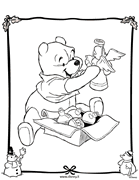 Disegni da colorare Walt Disney Pooh
